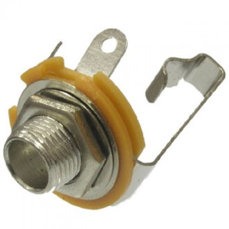 Разъем Audio Jack 6.3 моно, гнездо, корпусной, SZC-0068