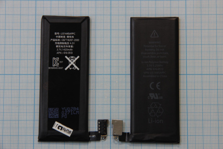 АКБ (аккумулятор) Apple iPhone 4 3,7v 1420mAh