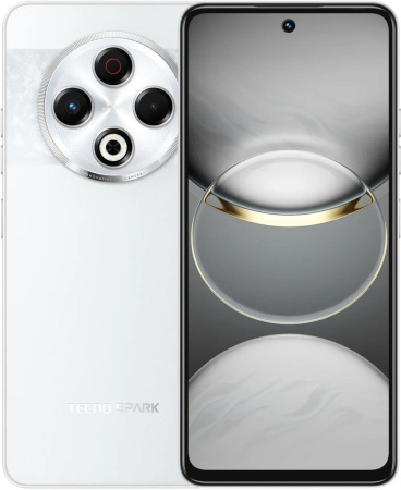 Смартфон Tecno SPARK 30 8Гб 128Гб Astral Ice 6.78", IPS, 2436*10800, 2*2+6*1.8ГГц, 64+0.08Мп, 13Мп, 4G, NFC, 5000мАч, And 14
