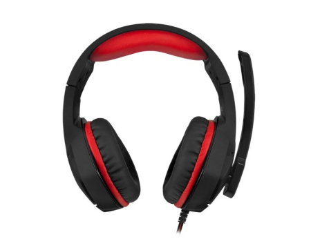 Игровая гарнитура SVEN AP-U989MV мониторные, 32Ом, 105дБ, кабель 2.2м, Красно-Черный