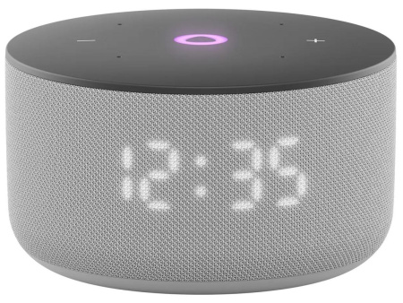 Умная колонка Яндекс Станция Мини 3, серый 12W 1.0 BT/Wi-Fi (YNDX-00027GRY)