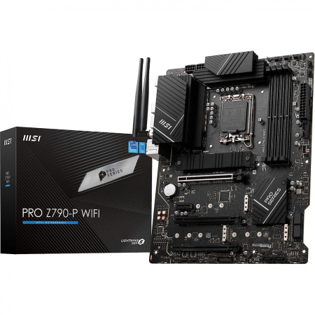 Мат.плата S1700 Z790 MSI PRO Z790-P WIFI (ATX,4DDR5,4M.2,3PCI-E16,PCI-E,DP,HDMI,PC7000) [MSI PRO Z790-P WIFI]
