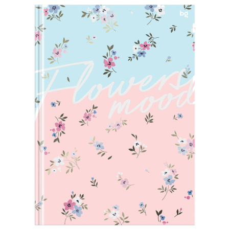Бизнес-блокнот BG А4 80л. "Цветы. Паттерн" ББ4т80_лм_вл 64111