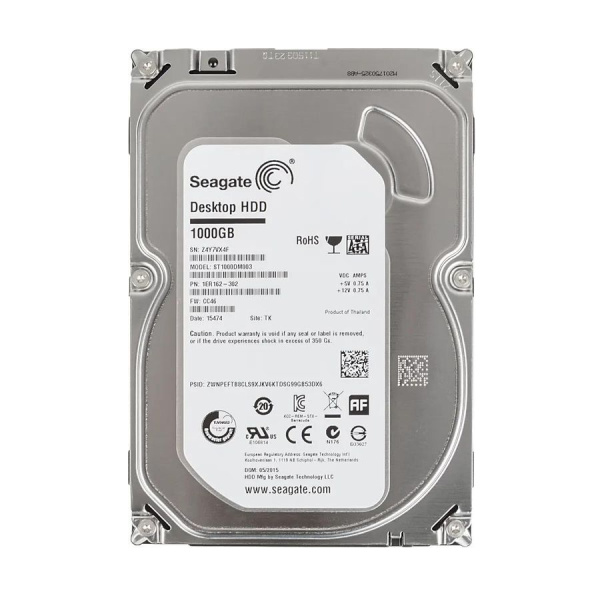 Жесткий диск HDD 1,0Tb Seagate ST1000DM003 7200,64Mb Refurbished