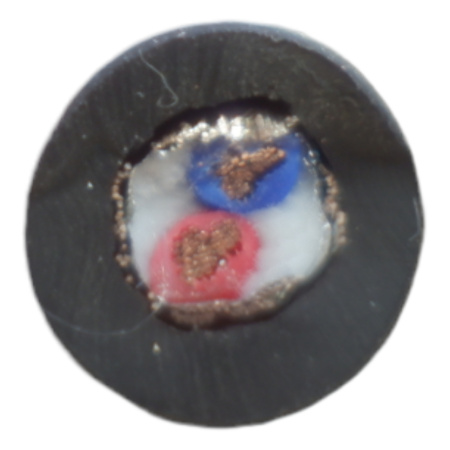 Кабель экранированный TRVVPS  2х0.5мм2, метражом, гибкий для ЧПУ