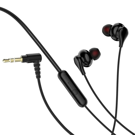 Гарнитура Perfeo KNOB внутриканальные, черный (PF_C3211)