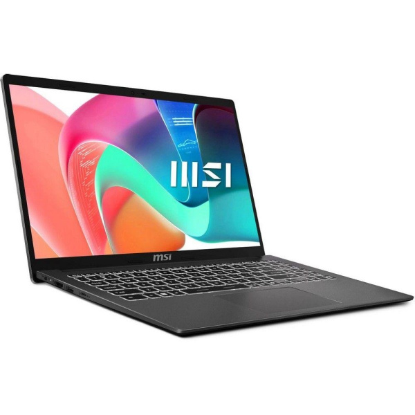 Ноутбук MSI Modern 15 F1MXG-1279XRU Intel Core 5 120U/16Gb (2*8 D5)/SSD512Gb/15.6"/IPS/FHD/1920x1080/60Hz/NoOS/RJ-45/Platinum Gray/1.7kg