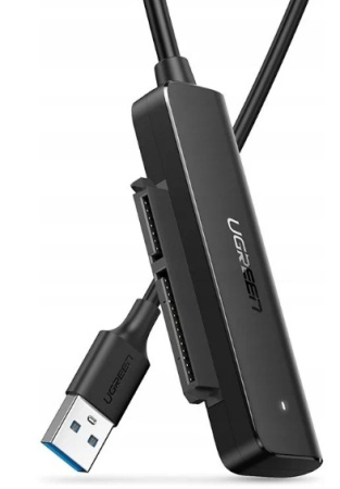 Переходник USB=>SATA 2.5"UGREEN CM321 (70609) 50см, черный