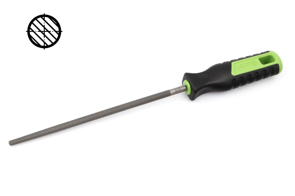 Напильник круглый 200мм, №1, T12 60HRC, Дело техники 252921