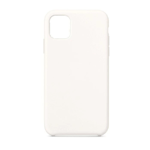 Чехол силиконовый для iPhone 11 Pro_Max Silicone case белый