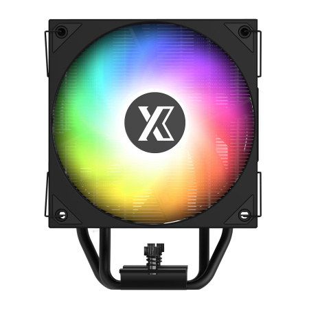 Кулер S115х/1200/1700/1851/AMx XASTRA AR400 ARGB BK (220W/120mm/800-1800rpm/ARGB/4 тепл.трубки)