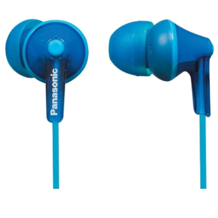 Наушники Panasonic RP-HJE125E-A вставные, 16Ом, 97Дб, кабель 1.1м, Blue