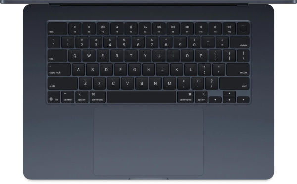 Ноутбук Apple MacBook Air A3241 M4 10 core 16Gb SSD256Gb/10 core GPU 15.3" Liquid Retina (2880x1864) macOS midnight WiFi BT Cam (Z1DG000UQ(MW1L3))