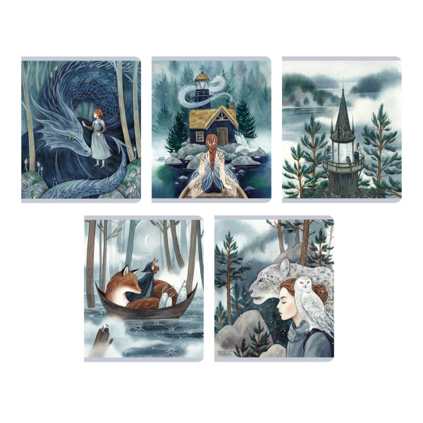 Тетрадь 96л. кл. "Таинственная страна" Эксмо ТК968545