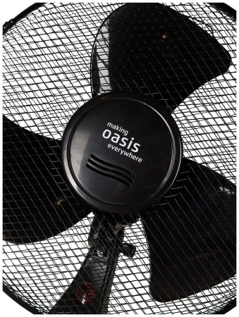 Вентилятор напольный Оasis VF-40TB Черный, 40Вт, 3 скорости, 1шт. в коробке
