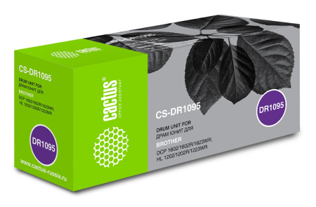 Драм-картридж Cactus CS-DR1095 (DR-1095) для Brother DCP 1602/1602R/HL1202/1202R черный (10000стр)