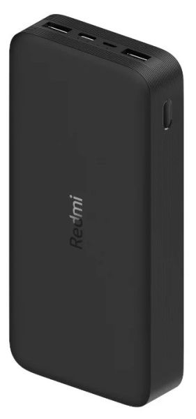 Аккумулятор внешний 20000_mAh Xiaomi Redmi Power Bank 18W Fast Charge (Black) QC3.0 VXN4304GL