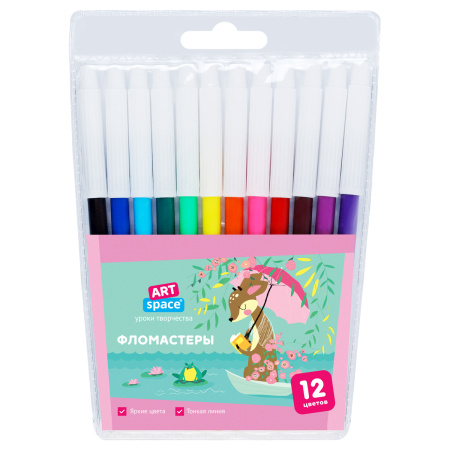 Фломастеры 12цв. ArtSpace "Рассказы" (WP_92188)