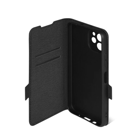 Чехол-книжка для Huawei Nova Y61 DF hwFlip-112 (black)