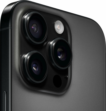 Смартфон Apple iPhone 16 Pro <ПИ> 8Гб 256Гб Black Titanium 6.3", AMOLED, 2622*1206, 6*3.89ГГц, 48+48+12Мп, 12Мп, 5G, NFC, iOS 18 (Без RuStore)