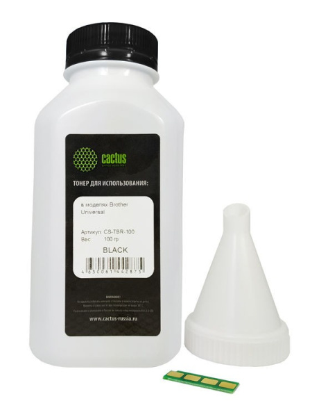 Заправочный комплект Cactus CS-RK-PC-211EV черный туба 65гр. с чипом для принтера Pantum P2200/2500/