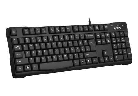 Клавиатура USB A4Tech KR-750 мембранная, 104 клавиши, Black