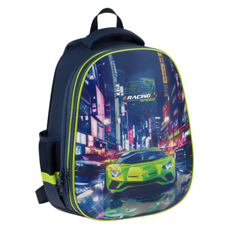 Ранец ArtSpace School Friend "Speed" 39*30*18см, 2 отделения, 2 кармана Uni_64895