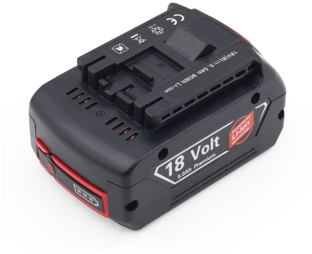 Аккумулятор эл.инструмента Bosch 18V, 5000mAh, GBA 1600A002U5, LED