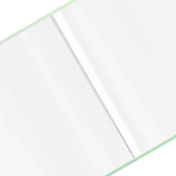 Папка с 60 вкл. СТАММ "Сияние" 21мм, 700мкм, белый (ММ-32001)