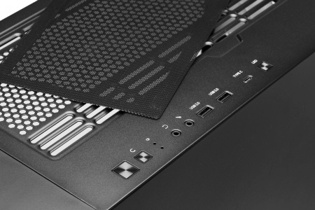 Корпус Zalman Z10 Duo черный без БП ATX 7x120mm 5x140mm audio bott PSU