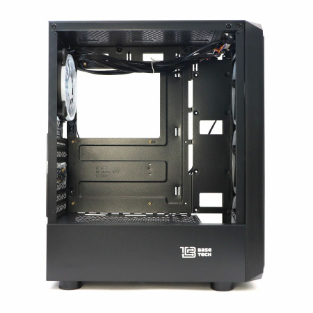 Корпус ATX 600w BaseTech eXtreme GFX-03 (USB3.0,Audio,TG,черный,4х120мм RGB)[BT-GFX-03-MESH-4F-RGB-600W]