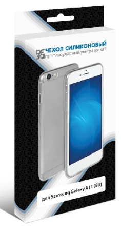 Чехол силиконовый для Samsung Galaxy A11 DF sCase-98 прозрачный