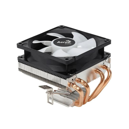 Кулер S115х/1200/1700/2011/2066AMx Aerocool Air Frost 4 (125W,90mm,1800rpm,FRGB,низкопрофильный)