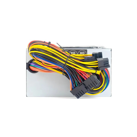 Блок питания 500Вт BaseTech R2 (120мм,PCI-E,4SATA,кабель 220V в комплекте)[BT-500R2]