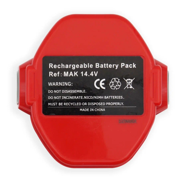 Аккумулятор эл.инструмента Makita, Ni-Cd 14.4V 2000mAh, PN PA14, 6281D, 1422, 193986-6, 6280D