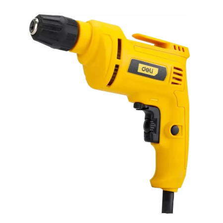 Дрель сетевая Deli DL-DZ10-E1 500Вт, 3000об/мин