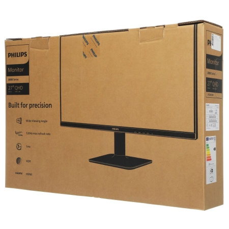 Монитор 27"/Philips/27E2N2500/Черный/IPS/2560*1440/120Гц//DP/HDMI 2K