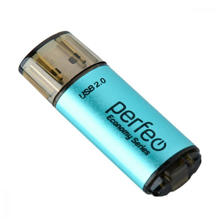Флеш-накопитель USB2.0 8Gb Perfeo E04 (PF-E04G008ES) зеленый