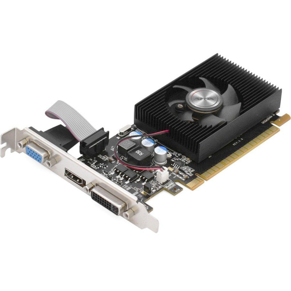 Видеокарта Afox GT710 2G DDR3 64BIT, LP Single Fan (AF710-2048D3L5-V3) RTL {30} (780520)
