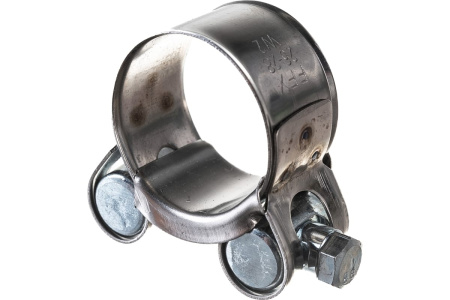 Хомут силовой 26..28мм, 18мм, нержавеющая сталь, Fortisflex SR 26-28/W2 Robust