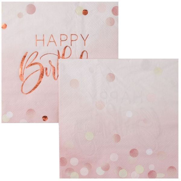 Салфетки "Розовая дымка", 6шт. (1502-5900) 