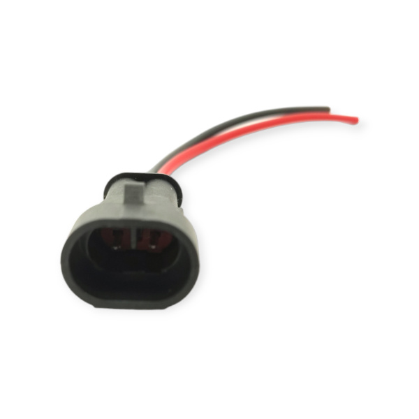 Влагозащитный разъем AMP с проводом 2Pin M