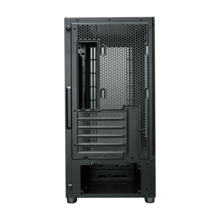 Корпус mATX Б_БП XASTRA A401M 4ARGB-V2 Black (USB3.0,Audio,TG+Mesh,черный,PWM fans,4х120мм FC ARGB)[A401M-V2-4FC12A]