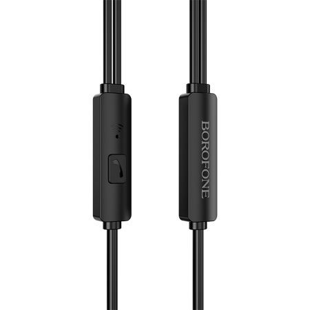 Гарнитура проводная BOROFONE BM47 вставные, кабель 1.2м, черный