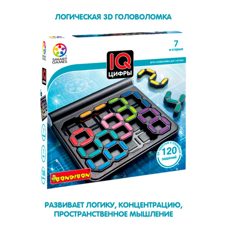 Логическая игра Bondibon IQ-Цифры ВВ5263