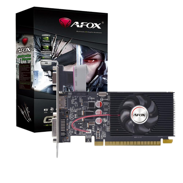 Видеокарта Afox GT420 1GB GDDR3 128bit VGA DVI HDMI 1FAN LP RTL