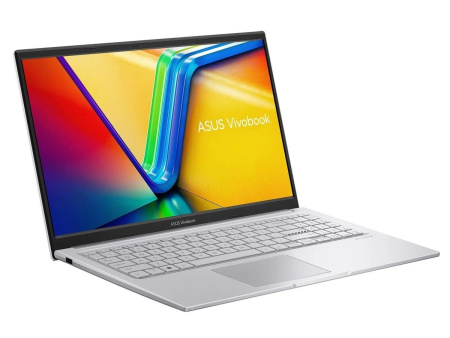 Ноутбук Asus 15.6" X1504VA-BQ4056 Intel 5-120U/16Гб/512SSD/VGA int/noOS/IPS/FHD/Cеребристый