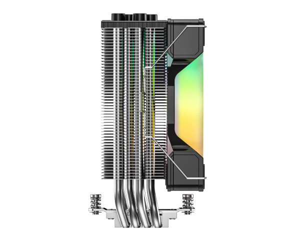 Кулер S115x/1200/1700/1851/AMx ID-Cooling SE-214-XT DF ARGB Black (180W/Al/120mm ARGB/900-2000rpm)