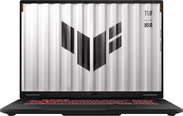 Ноутбук Asus TUF Gaming A18 FA808UP-S8117 Ryzen 7 260 16Gb SSD512Gb NVIDIA GeForce RTX 5070 8Gb 18" IPS FHD+ (1920x1200) без ОС grey WiFi BT Cam (90NR0NL1-M00640)