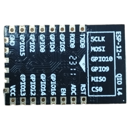 Модуль WiFi ESP-12F, ESP8266, 802.11b/g/n, 3..3.6в, UART/SPI/HSPI/I2C/I2S/GPIO/SDIO/PWM
